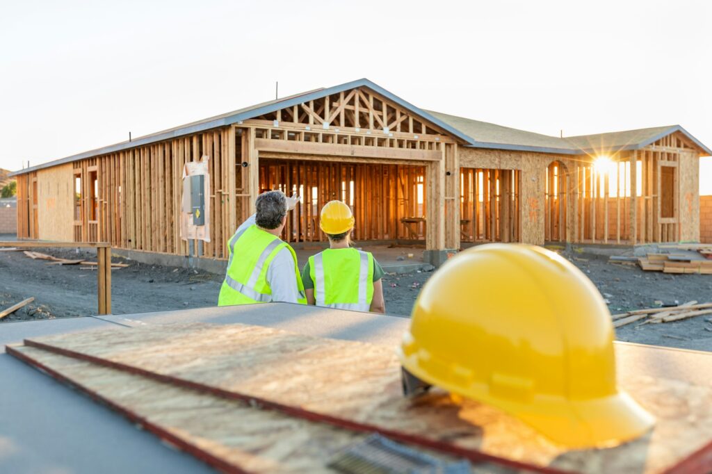 Man, Woman, Construction